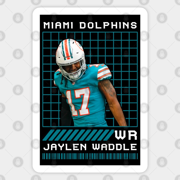 JAYLEN WADDLE - WR - MIAMI DOLPHINS Magnet by Mudahan Muncul 2022